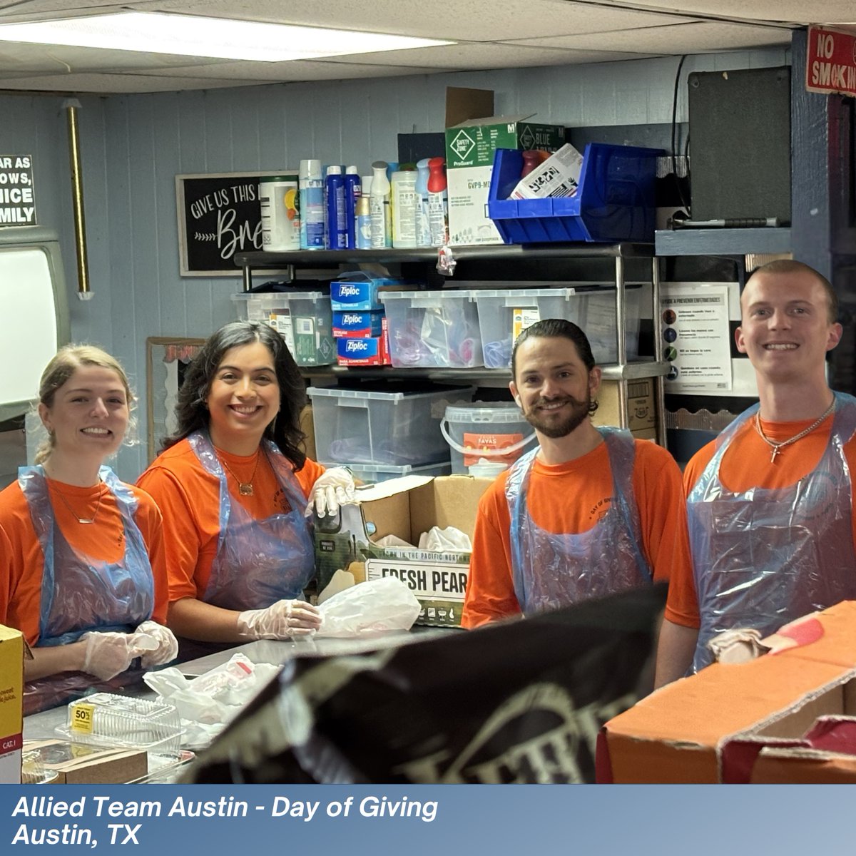 AlliedFirePro's tweet photo. This past week, our Austin team stepped up to carry the momentum of our annual Day of Giving, dedicating their time and energy to making a meaningful difference across their local community. From community beautification and clean-up projects to food service, and supporting community spaces in and around Austin, TX, the day was packed with hands-on service and a shared commitment to leaving a positive mark.

At Allied Fire Protection, giving back isn’t just something we do, it’s a valued part of who we are. Our Day of Giving is a companywide tradition, with each of our offices closing for the day so our teams can focus on supporting the communities that support us. And true to our motto, we work hard and play hard, wrapping up the day with our annual spring picnic.

We’re grateful for the opportunity to collaborate with local Austin organizations like  Hungry Souls @hungrysoulsatx at Bannockburn Church @bannockburn, Austin Baptist Chapel at Angel House Soup Kitchen, and Mobile Loaves and Fishes @mobileloaves at Community First! Village that help connect us to the areas of greatest need. Working alongside these partners allows us to extend our reach, strengthen our impact, and continue building lasting relationships within the community.

Next stop: San Antonio! Stay tuned as our Day of Giving journey continues!

#CommunityFirst #WeAreAllied #AlliedCares #CommunityImpact #GivingBack #AlliedFireProtection