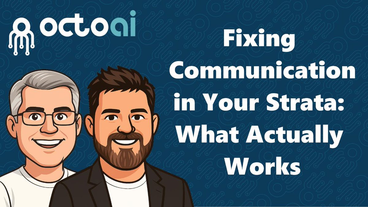 stratapress's tweet photo. Fixing Communication in Your Strata: What Actually Works - Learn:
• Why communication breaks down
• Simple systems that actually work
• How to reduce complaints and confusion
Live Webinar Mon, May 4, 2026, 12:00 PM PST https://t.co/PvGiwHBqkq https://t.co/W6JSA7PHvQ