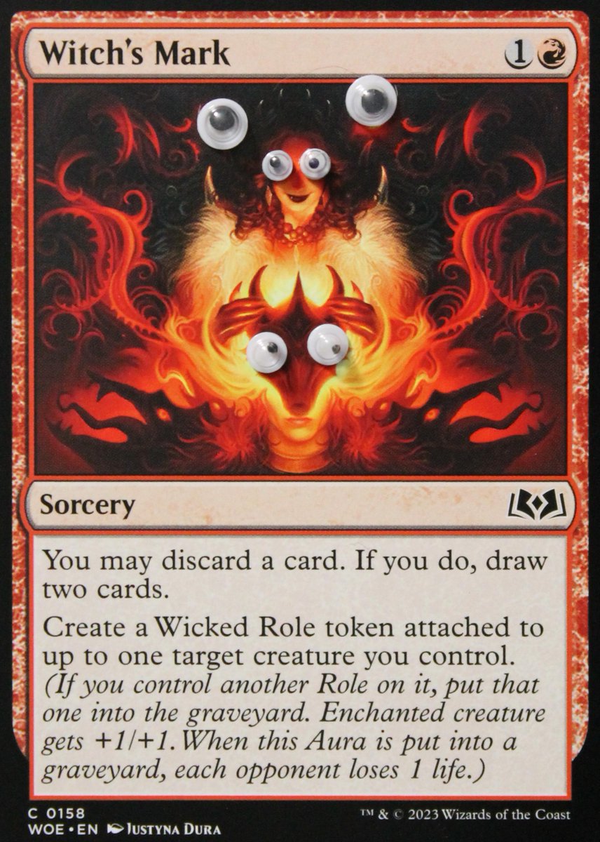 You've been marked to watch our latest Pai Gow video. youtu.be/4rfPTvPbN54

#WitchsMark #mtg #MagicTheGathering #EastCoastPlaytesters