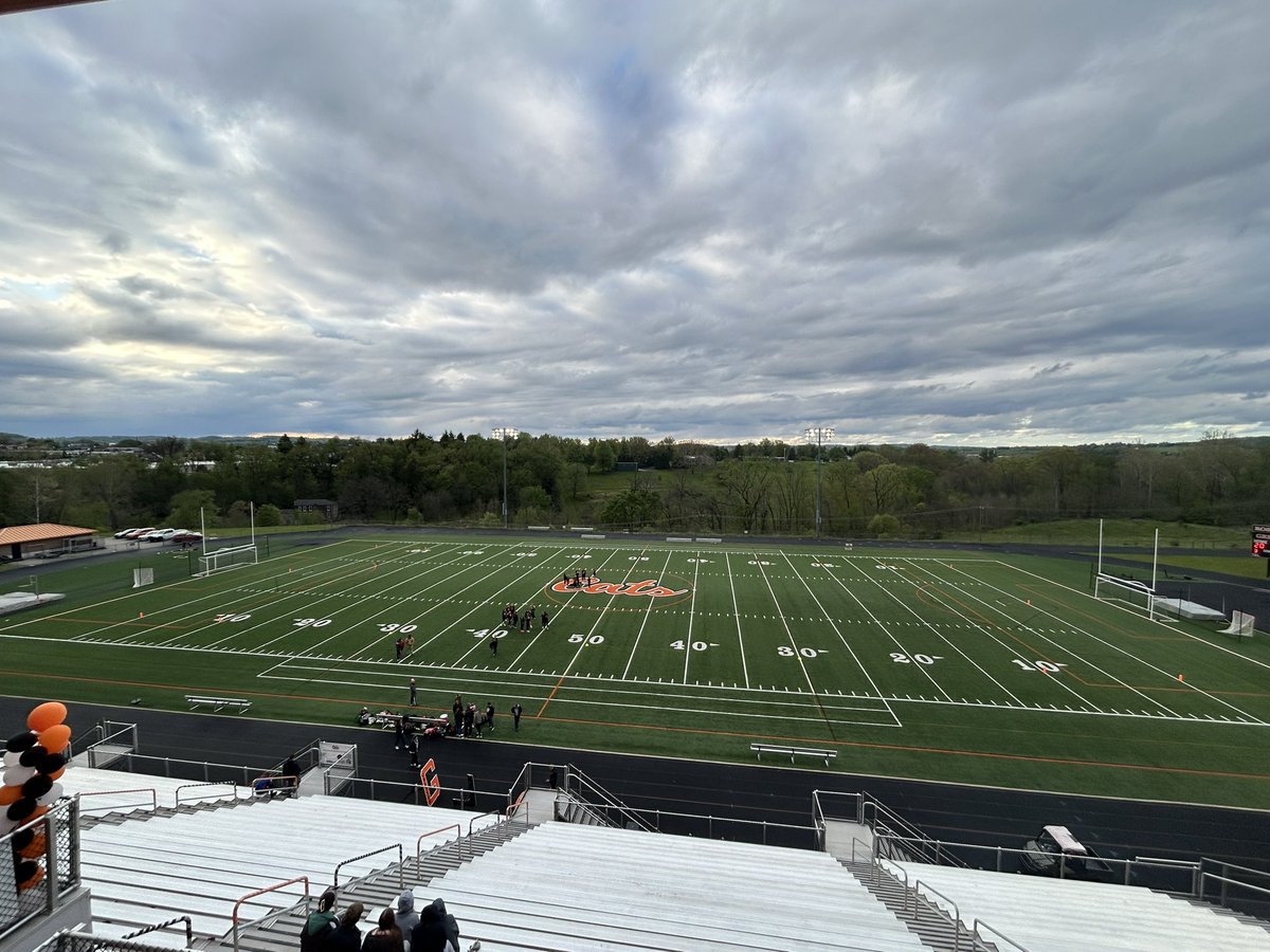 colton_debiase's tweet photo. We’re getting ready for Senior Day for Greater Latrobe Flag Football as the Wildcats prepare to take on Penn Hills to close out the regular season.

We’ll have all the action for you at 7:30 on the Wildcats Network!

https://t.co/vRk7HHd2yK https://t.co/y8OVXS4BhV