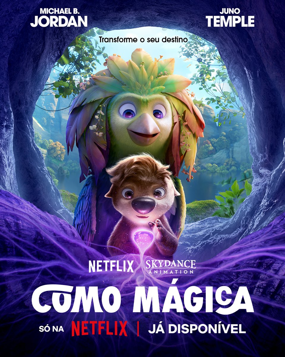 NetflixBrasil's tweet photo. Imagina mudar de corpo com o seu maior rival?

Em Como Mágica, dois bichinhos se transformam em espécies inimigas e precisam se unir para sobreviver à aventura mais incrível de suas vidas. 🌲🌿🌊 https://t.co/ctVS4sEaL1