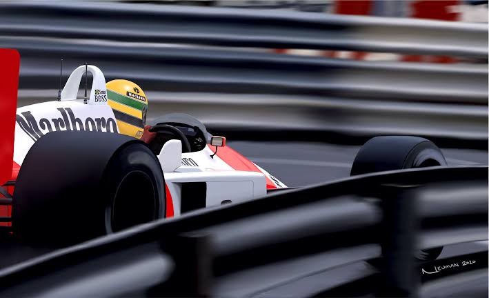 JunaidSamodien_'s tweet image. The famous onboard footage of Ayrton Senna’s legendary 1988 #MonacoGP qualifying lap was never recovered.
 
After the lap, he said: "Suddenly I realised that I was no longer driving the car consciously. I was driving it by a kind of instinct, only I was in a different dimension".