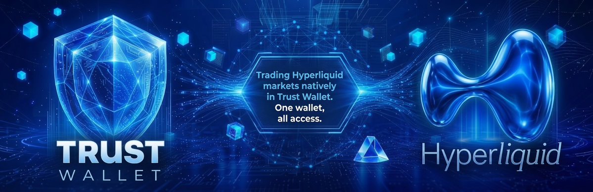 ZaniAchmad1's tweet image. Clean, modern, and bold  perfectly representing both brands together.

#TrustWallet #Hype $Hype