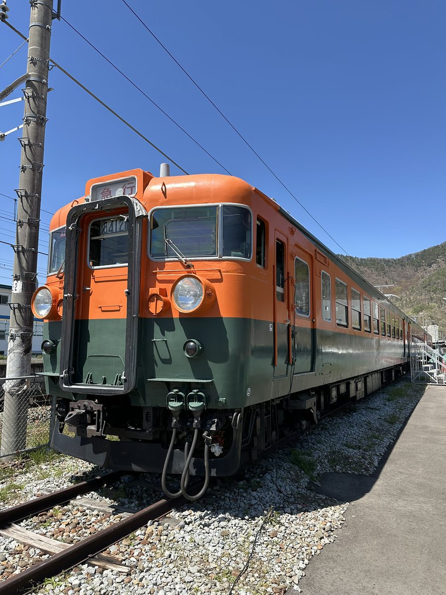 長野県坂城町169系S51編成電車 tweet media