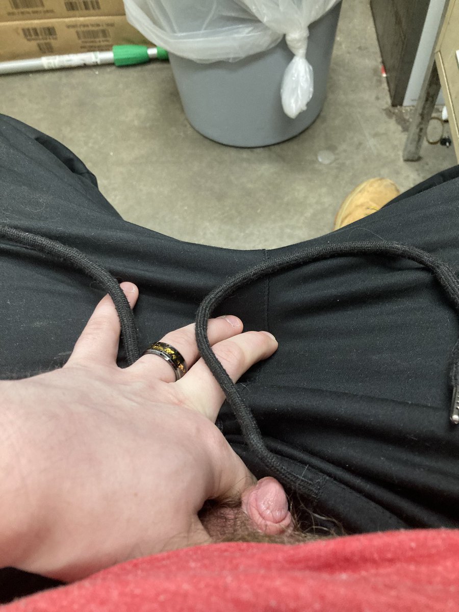 Puppy cock out at work ;)