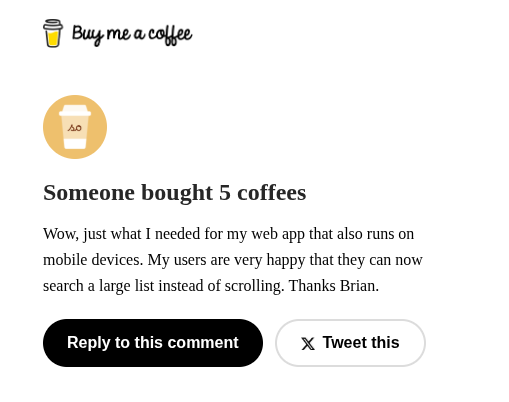 brianvoe's tweet photo. Its not about the money, its about the messages that keep me going to improve open source projects https://t.co/K7QJBOmUpj