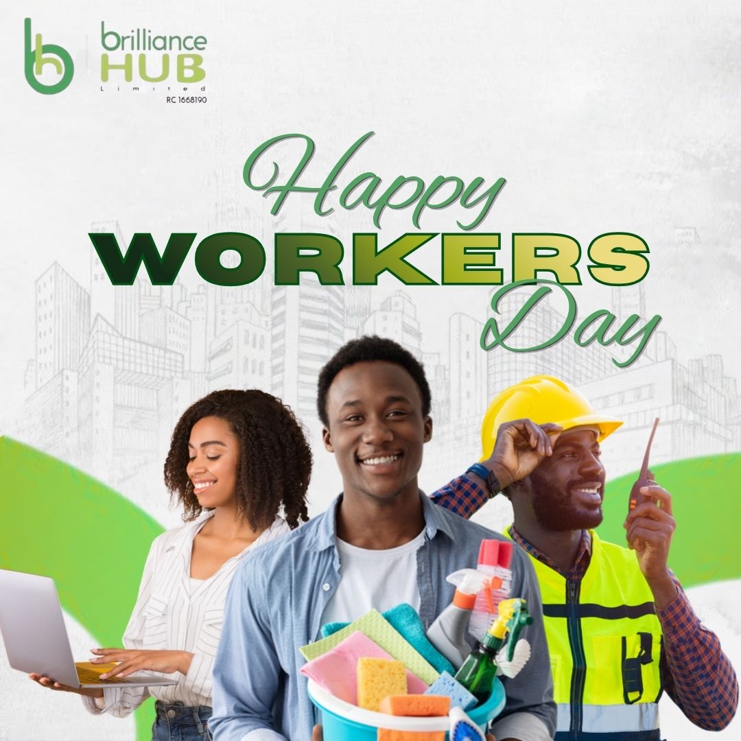 Happy Workers’ Day 💚
At Brilliance Hub, we celebrate every hardworking individual across all industries your dedication, passion, and resilience keep the world moving.