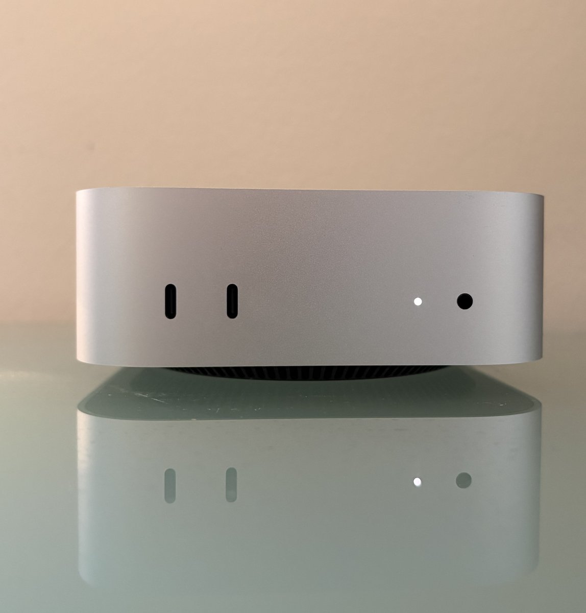 mcsorex's tweet photo. Got ahead of the pack a few weeks ago and snagged a Mac Mini. It's now running 24/7 as an AI server with @openclaw for my personal agent. Good thing I did Mac Minis are sold out everywhere nearby! Tim Cook just confirmed it: agentic AI demand is through the roof and supply won't catch up for months. 🚀 #OpenClaw #AIAgents #MacMini