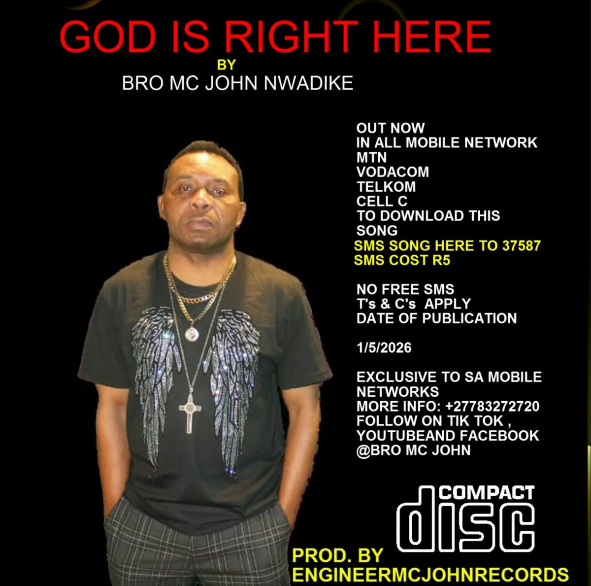 bromcjohn's tweet image. Hi Everyone, 
God is right here song By Bro mc John NWADIKE is Out Now. You can access the download  from all mobile networks EXCLUSIVE TO SA NETWORK Thanks for your support!
#newworshipmusic
#digital
#mobile
#DownloadLink