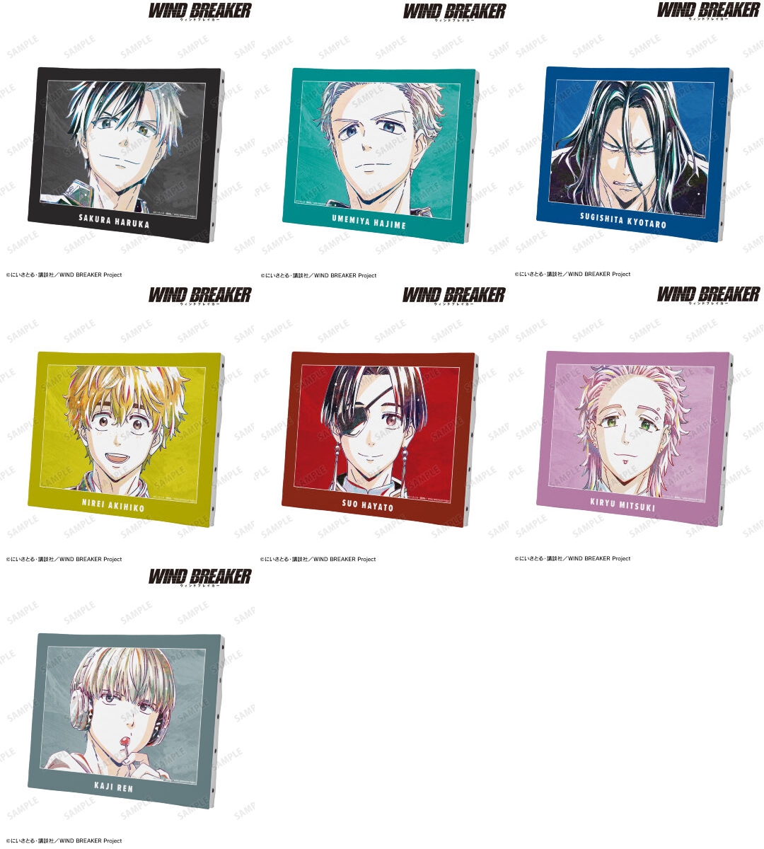 2026年6月発売 TVアニメ「WIND BREAKER」Ani-Art キャンバスボード