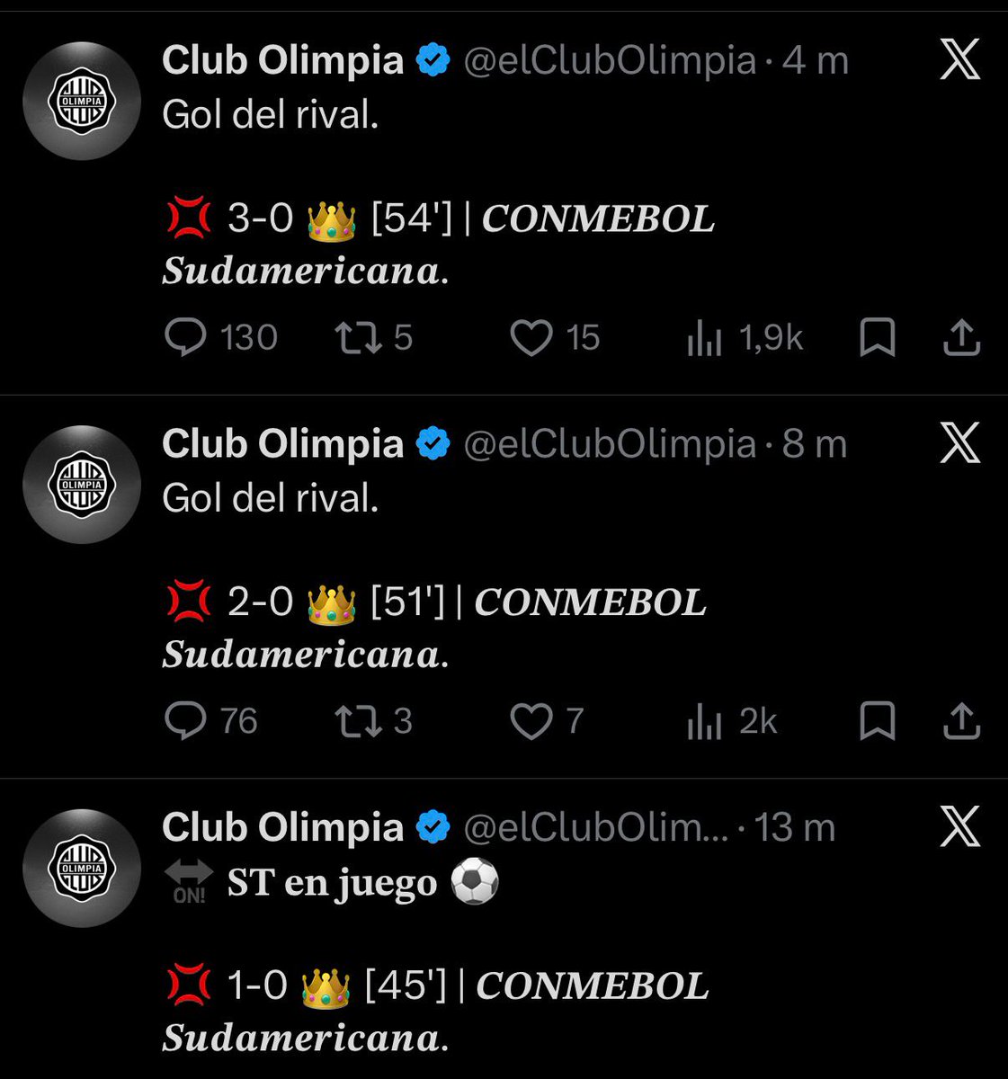 OOC Fútbol Paraguayo tweet media