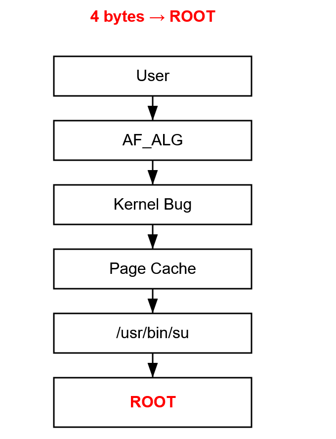 A new Linux vulnerability lets a normal user become root… in seconds.

No exploit chain.
No race condition.
No memory leak.
Just a few syscalls.

CVE-2026-31431 — aka “Copy Fail” — is one of the cleanest privilege escalation bugs in years.

It abuses AF_ALG (Linux’s crypto
