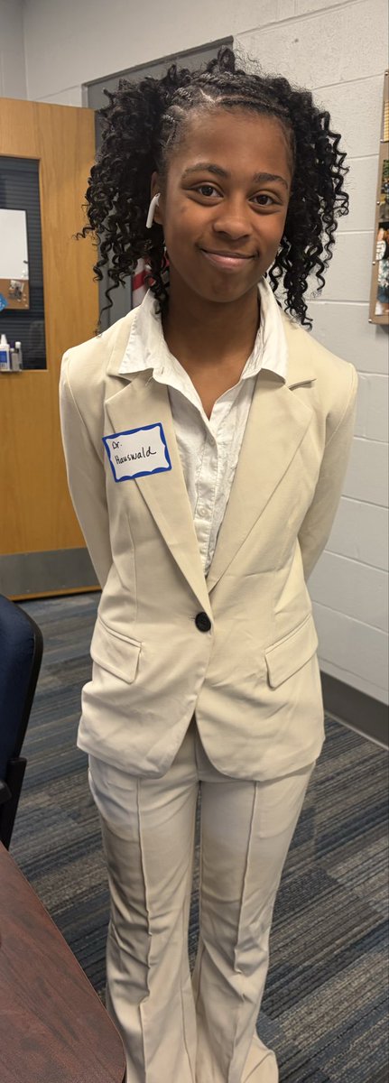 BCS_Super's tweet photo. Spirit week this week at Boone High School.  Today’s theme is for students to dress like a teacher and teachers like a student. 

This student came up to me yesterday and asked if she could dress like the superintendent. Hilarious! https://t.co/mw12zmxVmi