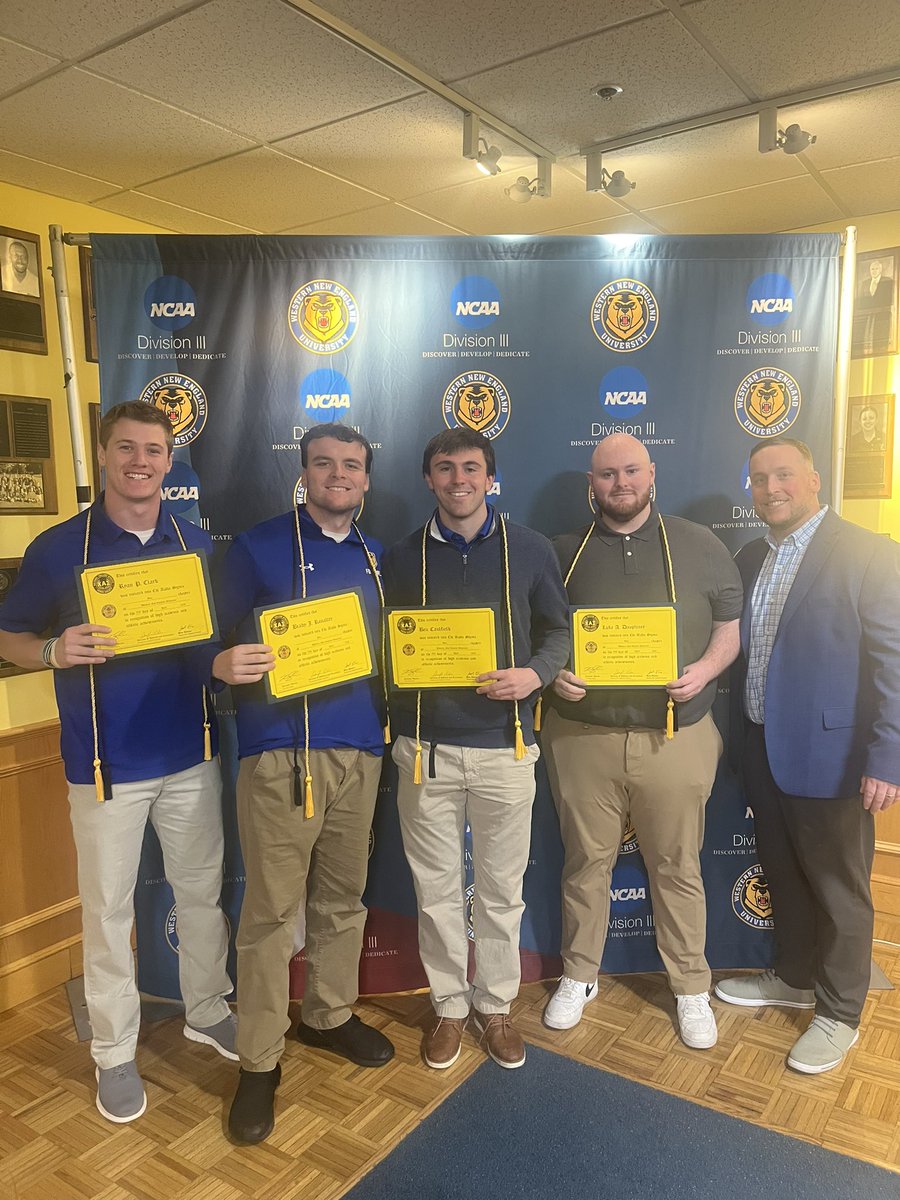 WNEFB's tweet image. Congratulations to our 2026 inductees into Chi Alpha Sigma national college athlete honor society! #AlwaysOn