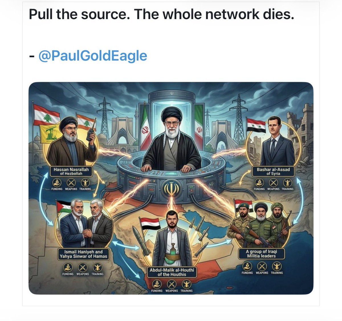 LOrion's tweet image. TELL HIM #Cooper! What can we do to OPEN STRAIT for other #GulfStates?! And keep #Iran blockaded.. as long as possible. 
AND STOP THEM FUNDING any terrorist PROXIES! @USNavyEurope  @USNavy  @CENTCOM  @IDF  @IAFsite  @MOSSADil  

x.com/warmonitor3/st…