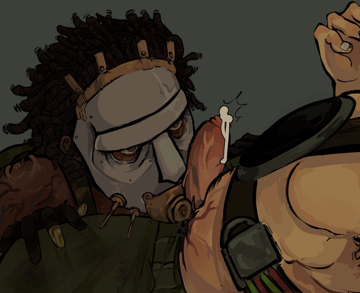 strippedofsin_'s tweet photo. When he RAAAHGH's on your GRAAAUUHH so you AUUUUGHHH #outlasttrials https://t.co/OEBUEM41hX