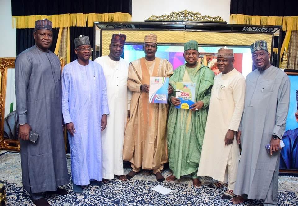 Imranmuhdz's tweet photo. Borno APC Adopts Engr. Mustafa Gubio as Consensus Governorship Candidate for 2027

Borno State Governor, Professor Babagana Umara Zulum, on Thursday formally presented Engr. Mustafa Gubio as the APC consensus governorship candidate to Vice President Senator Kashim Shettima at the Presidential Villa, Abuja.

Governor Zulum described Gubio’s emergence as the product of wide-ranging consultations among party stakeholders across the state, reflecting a strong unified position within the Borno APC.

“We commend President Bola Ahmed Tinubu for his strategic leadership, unwavering support, and guidance to both the Borno State Government and the APC,” Zulum said.

He added: “I wish to express my profound gratitude to President Bola Ahmed Tinubu for the leadership he is providing in the country and for the enormous support to Borno State as well as the APC, which has been unprecedented. The President has been instrumental in the emergence of Gubio as the consensus candidate.”

Dignitaries in attendance included:

Former Governor Senator Ali Modu Sheriff (represented by Senator Maina Ma’aji Lawan)

Deputy Governor Hon. Umar Usman Kadafur

APC Deputy National Chairman, Hon. Ali Bukar Dalori

Senators Mohammed Tahir Monguno, Mohammed Ali Ndume, and Kaka Shehu Lawan SAN

Speaker, Borno State House of Assembly, Hon. Abdulkarim Lawan

Hon. Abdulkadir Rahis and Hon. Mukhtar Betara Aliyu