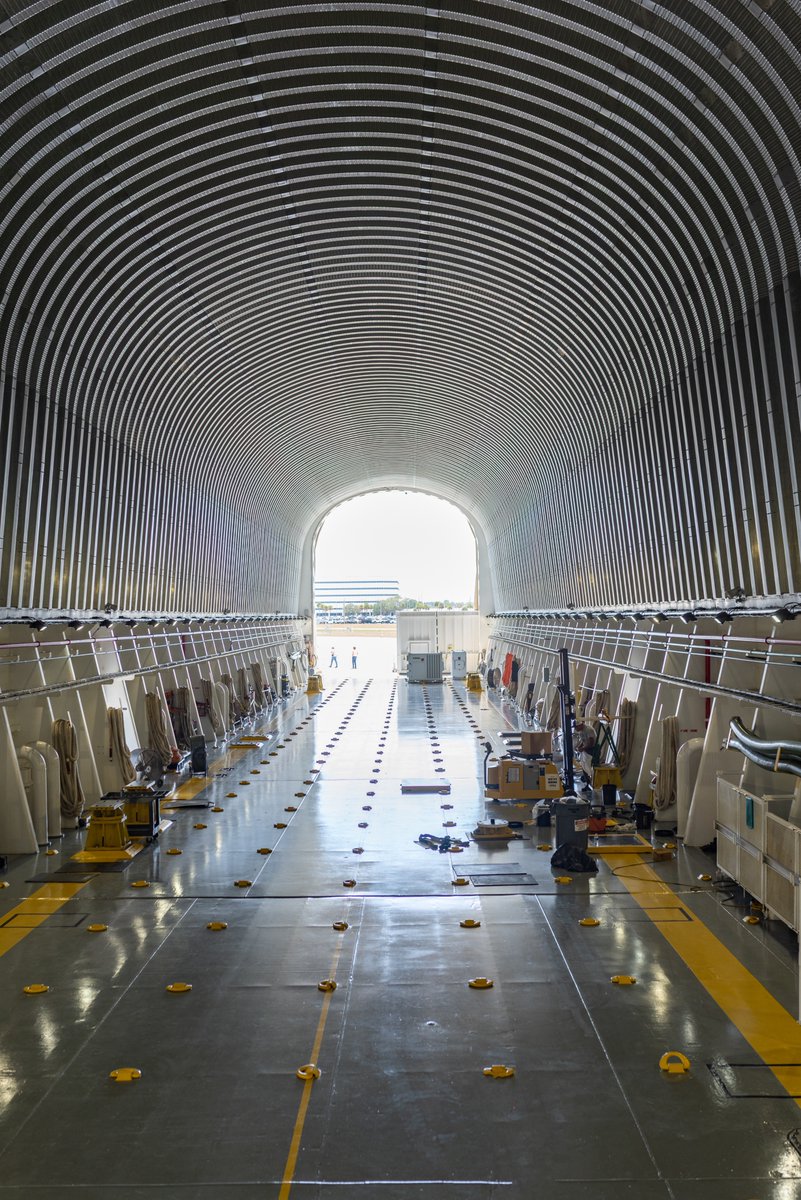brandonjmphoto's tweet image. Thank you to the folks of #NASA's PAO team who set up a tour of the Pegasus Barge for members of the media covering the #FalconHeavy launch. Pegasus is a 310ft long barge they use to transport sections of #SLS &amp;amp; formerly the #SpaceShuttle. 📷: Brandon Moser/@Alamy_Editorial