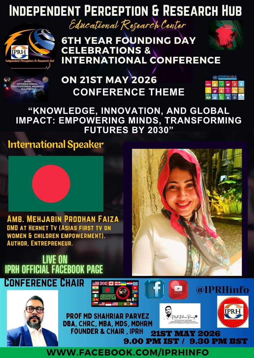 FaizaProdhan's tweet photo. #MehjabinProdhan #Author #Globalspeaker #Thoughtleader https://t.co/kHQtOO1koL