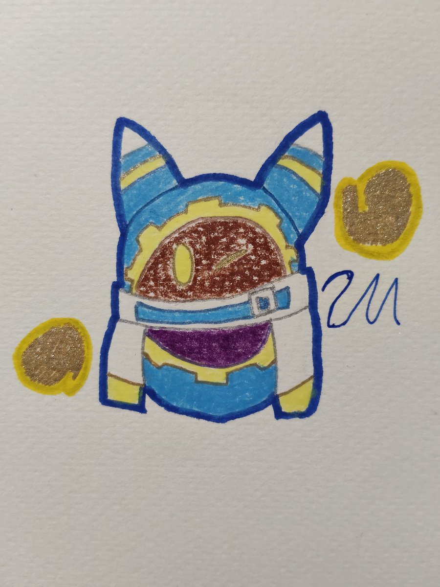 fercostyee's tweet image. Magolor✨ 
Everyone's favorite character, and with an epilogue in the remake💫

#Kirby #Magolor 
#ArtistOnTwitter  #Drawing