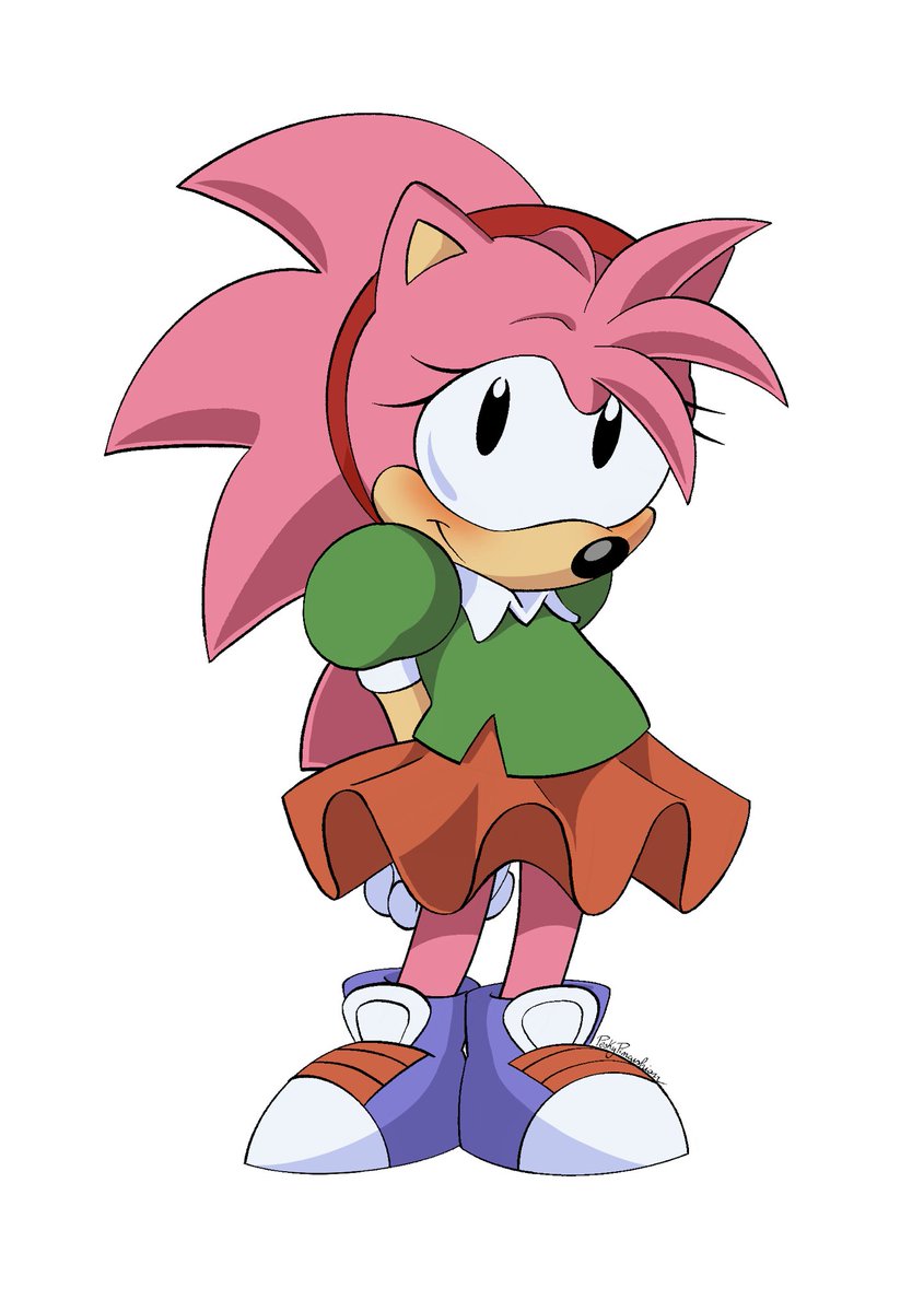 JadePesky's tweet image. SatAM Amy 2026 version ✨

#sonicthehedgehog #amyrose #satAM