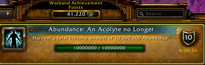 HammerRazor's tweet photo. Just when 1 million Abundance wasnt enough lol #warcraft #midnight #worldofwarcraft https://t.co/bfQQJKAQLP