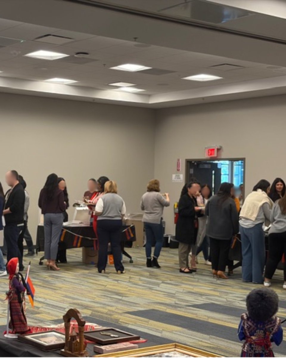 RecruitingLogix's tweet photo. In honor of Armenian Heritage Month, we held a walk-through experience at HQ last week with Armenian artifacts, food, and music. https://t.co/M3nPBacusF