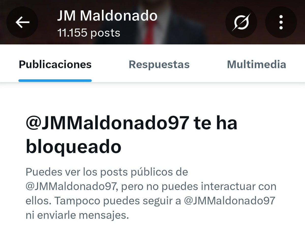 rsbackupsvq's tweet photo. @errease @JMMaldonado97 @CarlosHQuero Tienes tan pocos argumentos y tan carentes de sentido que has tenido que bloquearme para que no te pueda responder después de llamarme cobarde. Has quedado retratado. https://t.co/xZ35673zft