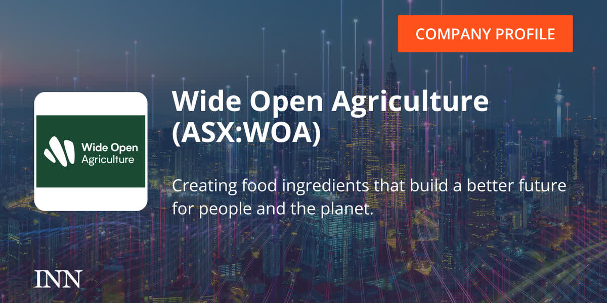 INN_Australia's tweet image. Wide Open Agriculture is harnessing #tech and lupin to power a new wave of sustainable, plant-based proteins, poised to tap into a booming global market. 🌱💪 @WideOpenAg  #PlantBased #Sustainability #FoodTech #ASX $WOA #AgricultureInvesting #LifeScienceInvesting