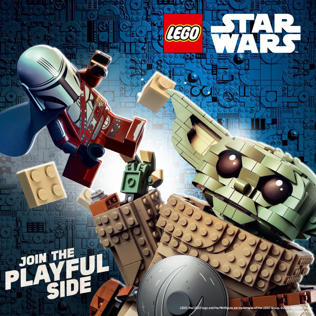 Mando3Updates's tweet image. 🚨New May the 4th Lego promo for ‘The Mandalorian and Grogu’🚨

#starwars #TheMandalorian #ahsoka #grogu        
#dindjarin #fennec #bobafett #bokatan #TheMandalorianAndGrogu