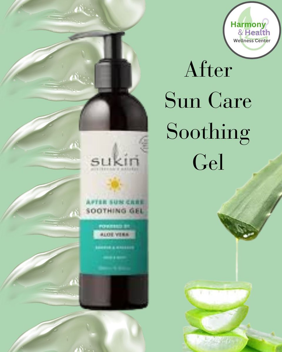 harmony4health's tweet image. Spent a long day outside? Don't forget to end your day with some After Sun Care Soothing Gel! #h4h #harmony4health #sun #aloe #hc