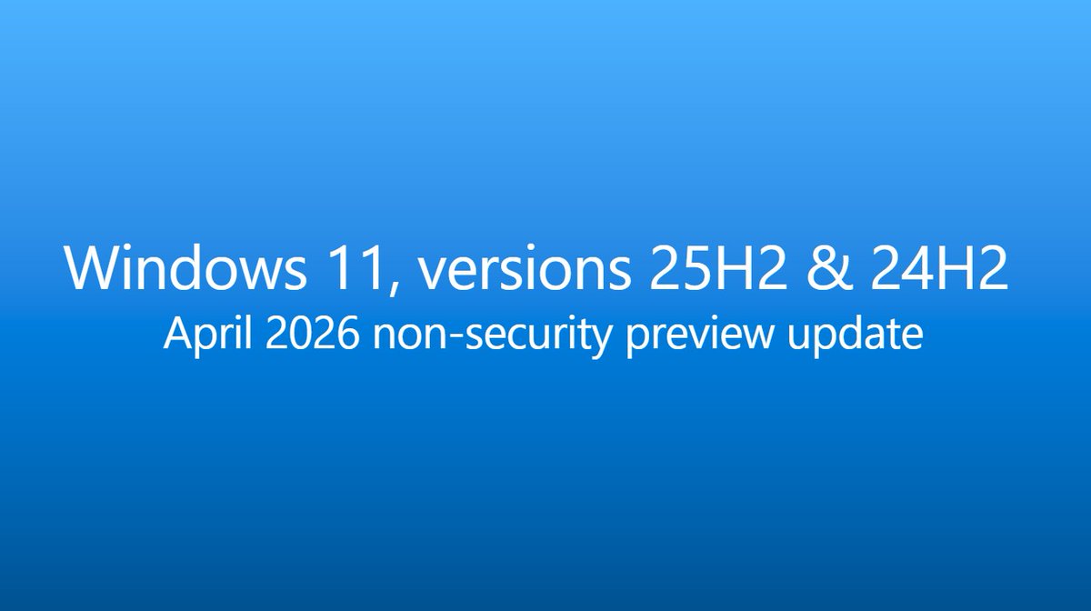 Windows Update tweet media