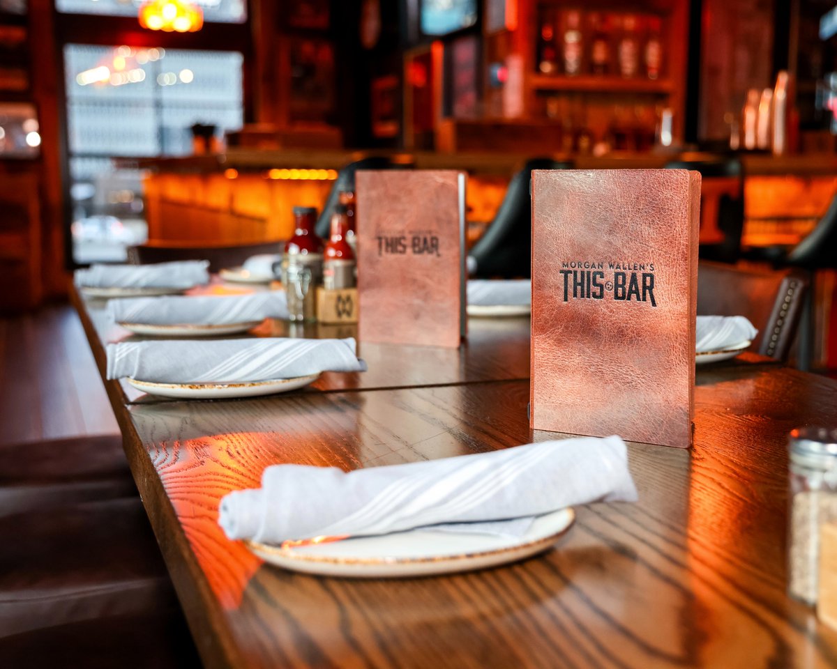 MWThisBar's tweet photo. Looking for a fun and unique group dining experience? Enjoy dining in Morgan’s Skybox 🍽️ Perfect for special occasions or larger parties, our chef-curated prefixed menus and tiered drink packages keeps everything easy 🥃 Book on our website #mwthisbar https://t.co/KSnzmR0Kgd