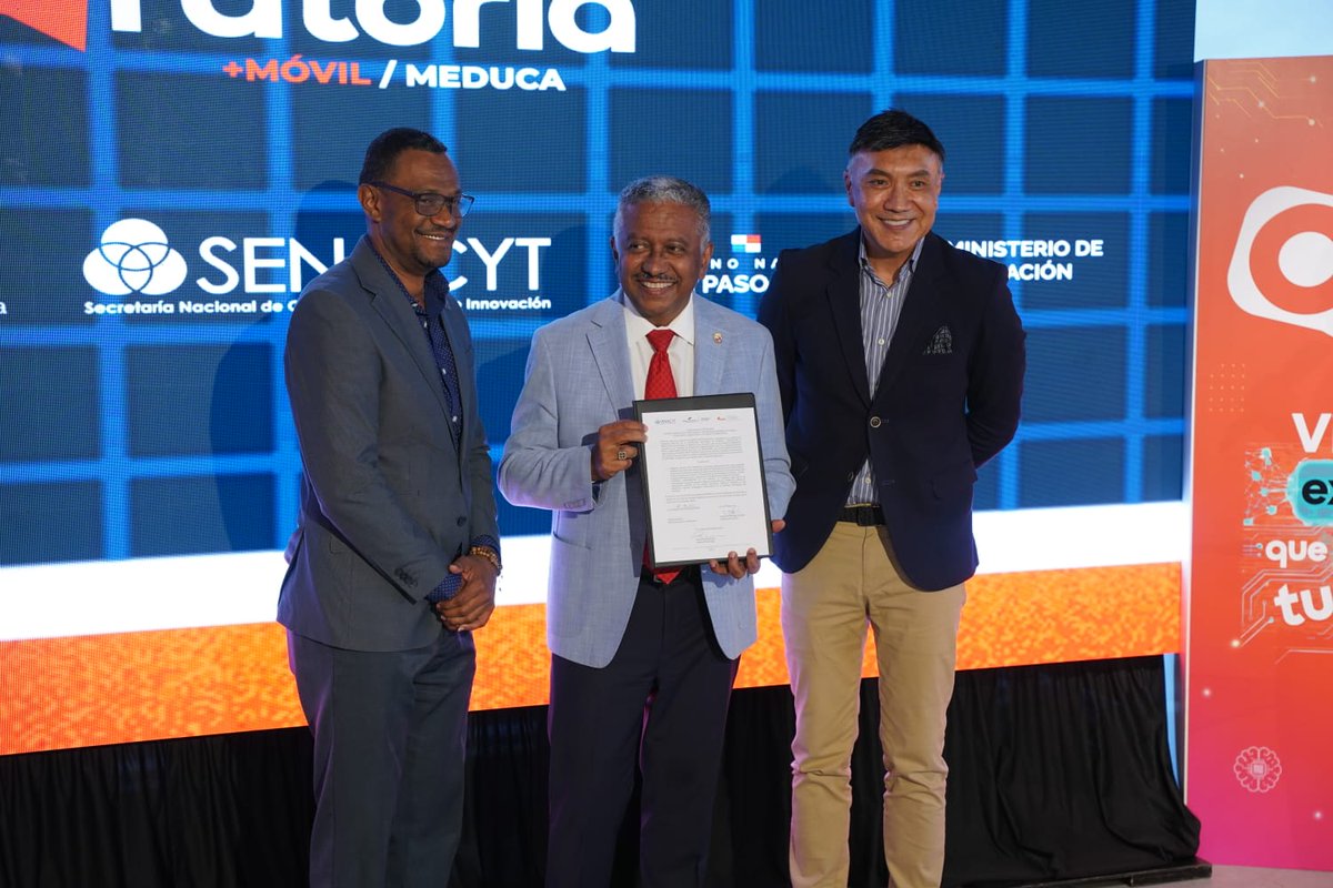 senacyt's tweet photo. 🗣️🇵🇦 El Concurso Nacional de Oratoria celebra su 21.ª edición con el tema “La revolución de la inteligencia artificial: jóvenes creadores de soluciones y líderes de la transformación digital en Panamá”, presentado por @Senacyt.
@oratoriapanama https://t.co/62RLi8OKES