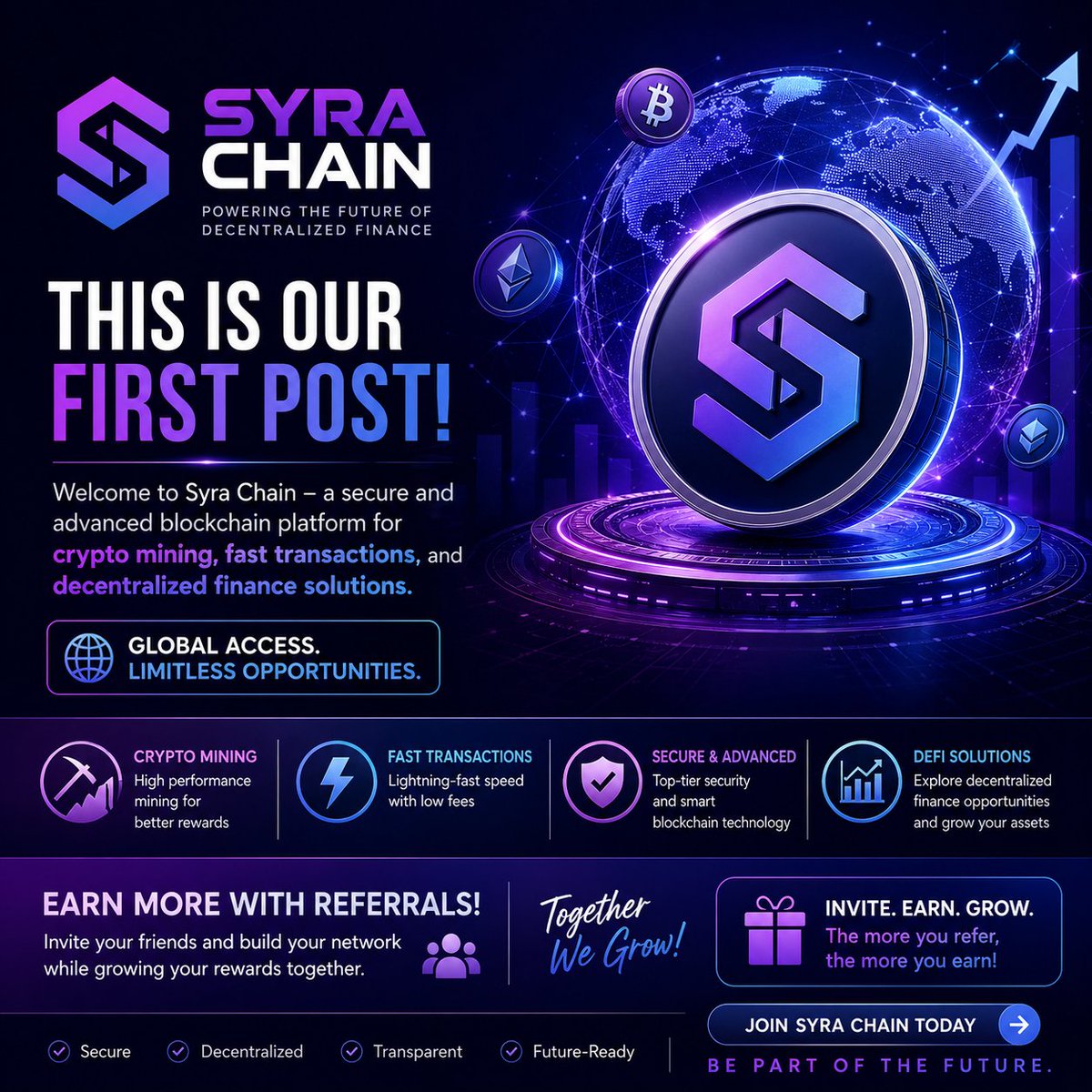 Syra Chain tweet media