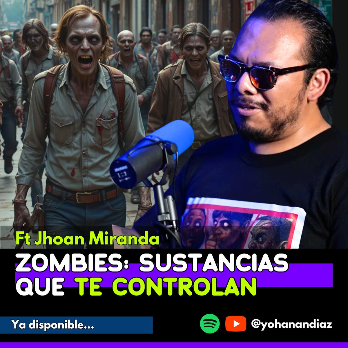 yohanandiaz's tweet image. Estamos en ESTRENO en la Insólita Experiencia: IMPACTANTE | El lado oscuro de los ZOMBIES: leyenda, MAGIA RITUAL y su GRAN MISTERIO. youtube.com/watch?v=WETCWA…

#Zombies, #CulturaZombie, #Misterio, #Leyendas, #Rituales, #FenomenoZombie, #magiaritual, #Enigmas, #TerrorReal,