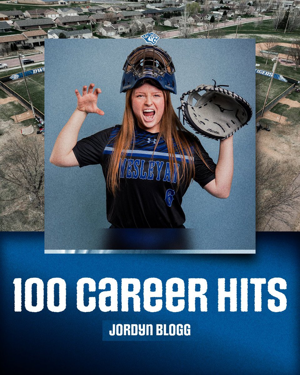 DWTigerSB's tweet photo. Congratulations to senior Jordyn Blogg for hitting a career milestone at 100 hits! #rolltige #hits #jo https://t.co/E4Runt11YP