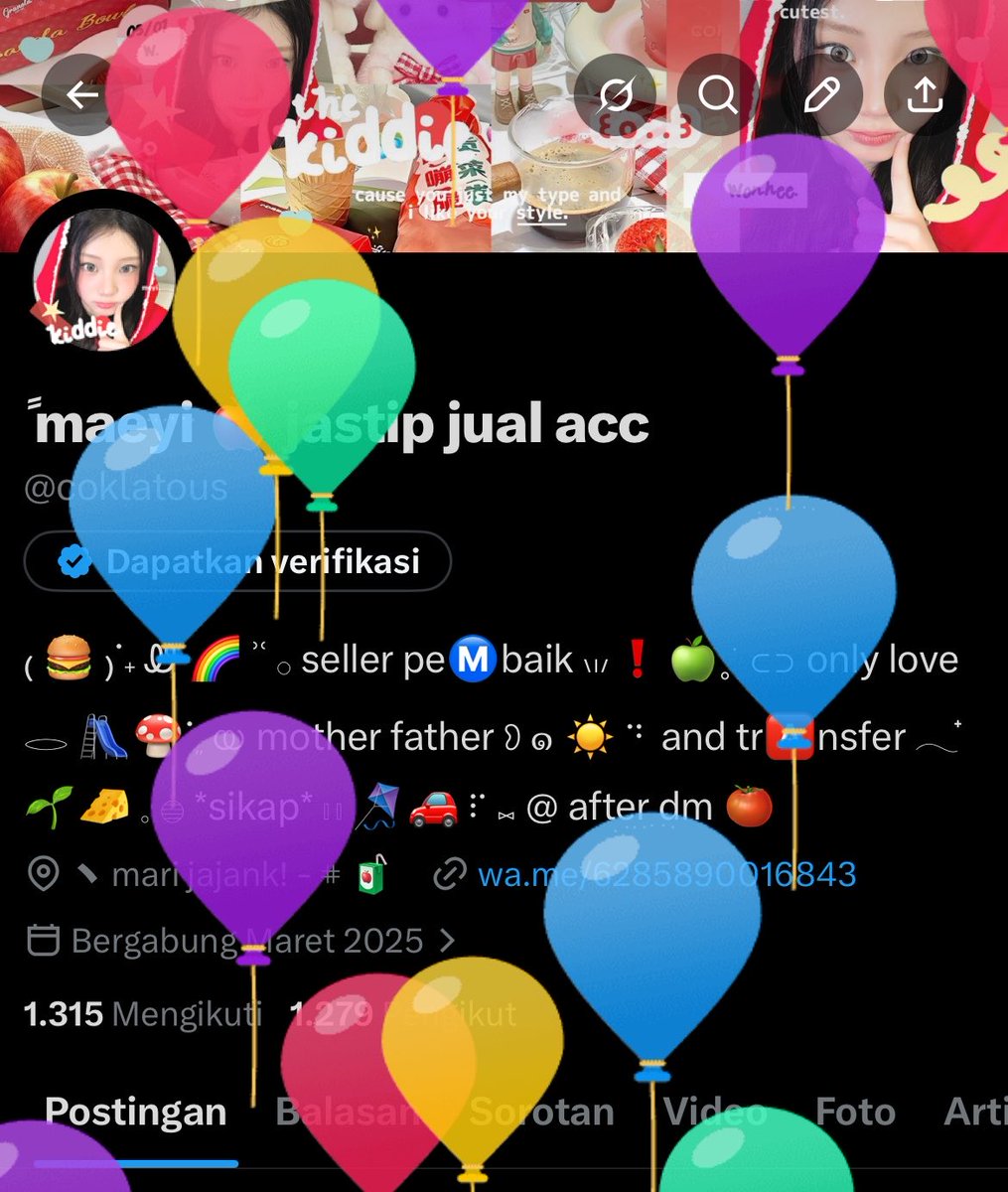 ً maeyi 🍎 jastip jual acc tweet media