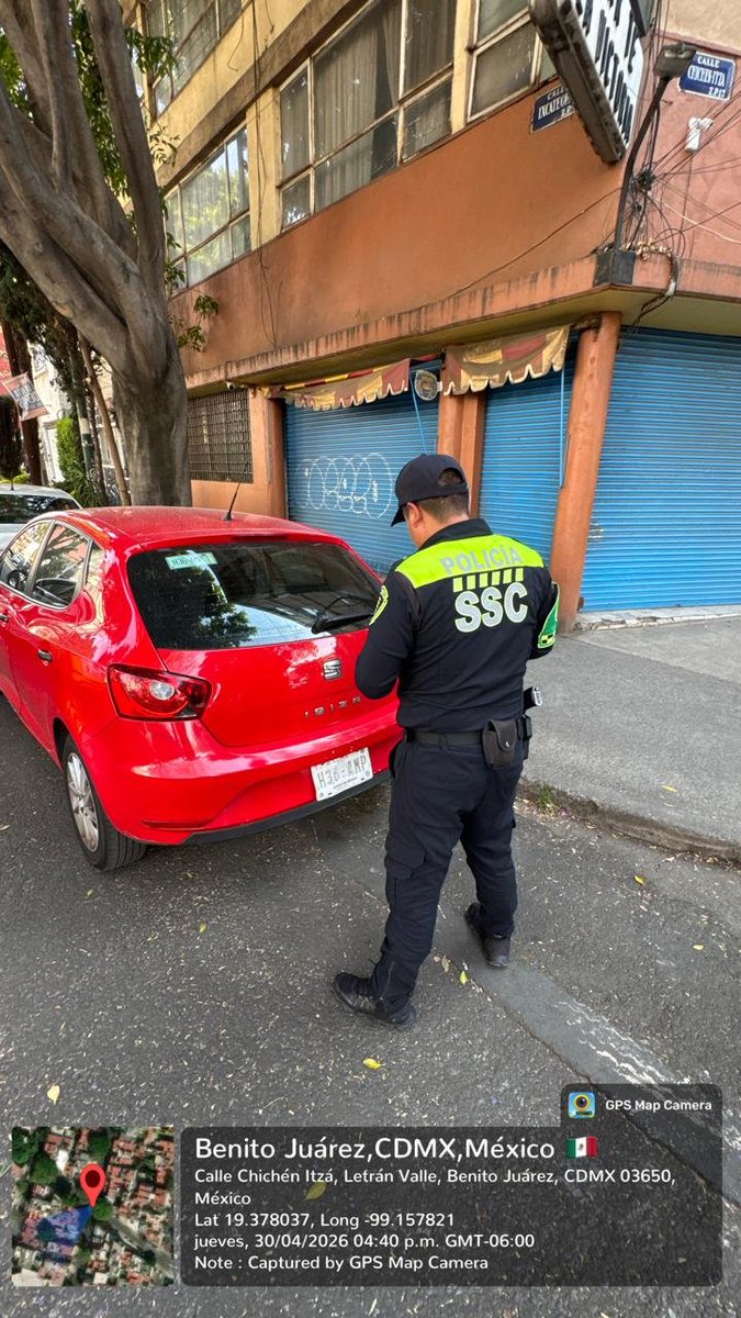Unidad de Contacto del Secretario SSC CDMX tweet media