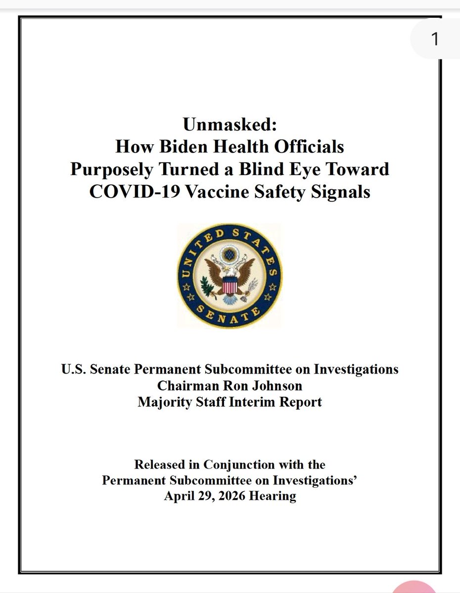 Según un informe de un subcomité del Senado, los funcionarios de la FDA durante la administración Biden ignoraron análisis actualizados de  datos que supuestamente revelaron docenas de señales de seguridad de la vacuna contra la COVID-19.

La Dra. Ana Szarfman y el Dr. William