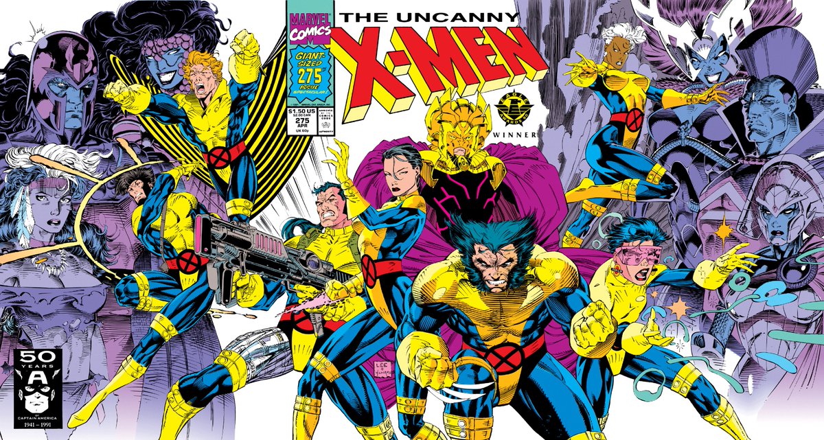 Uncanny X-Men #275 (April 1991) fold-out cover