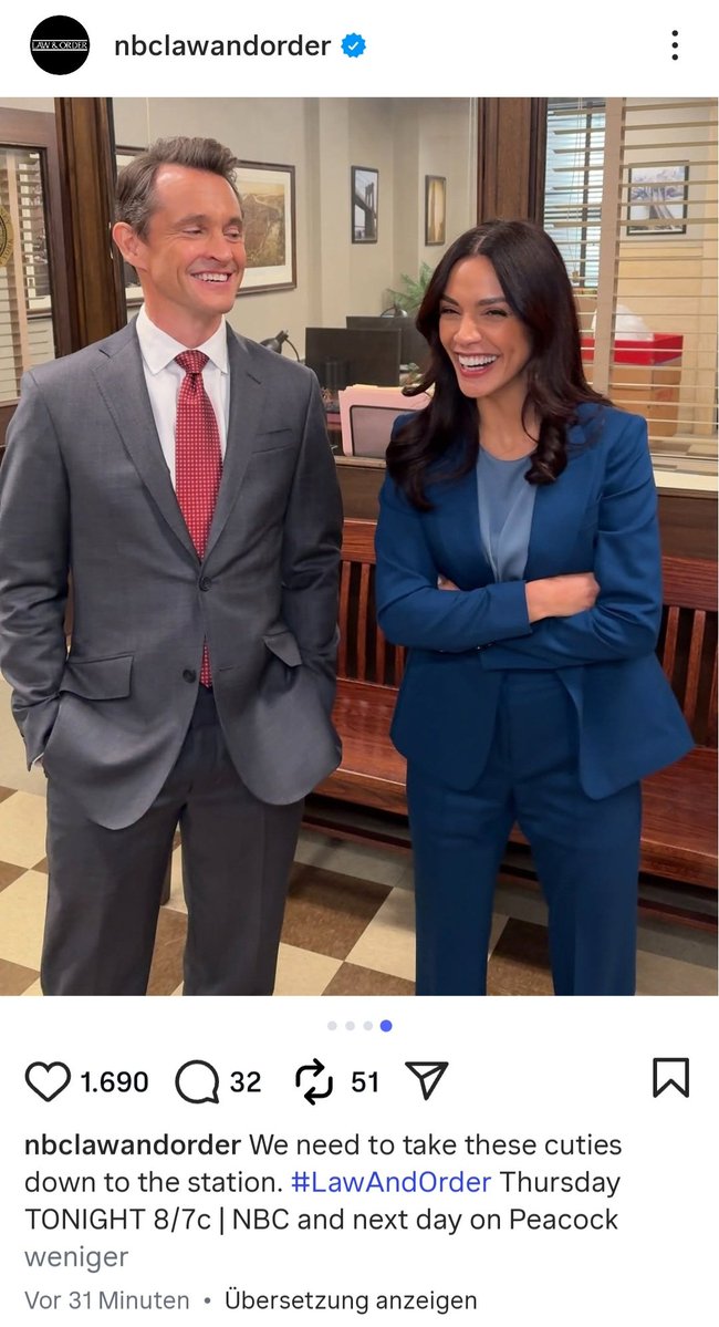anselmo_art's tweet image. 🚨 NEW HUGH! He's smiling!!!! 🤩

TONIGHT!

#HughDancy #LawAndOrder #NolanPrice