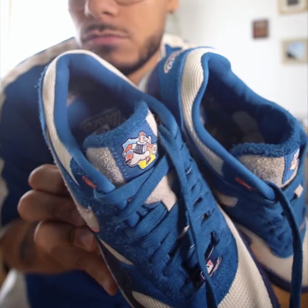 SoleRetriever's tweet photo. FIRST LOOK: Nike Air Max 1 City Connect “Milwaukee Brewers” ⚾️

🗓️ Summer 2026
💵 $150
📷 brewcityflacko (IG) https://t.co/MLdyVSzBDO