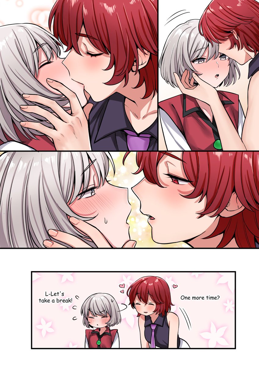 merryreverie's tweet photo. A rewarding rehearsal~ 🥁🎹💖  #雷リリ

This skeb comic by @m1yamotorcube is too adorable not to share!  An exhilarating session sets a good romantic mood... https://t.co/nx5tFAWyFV
