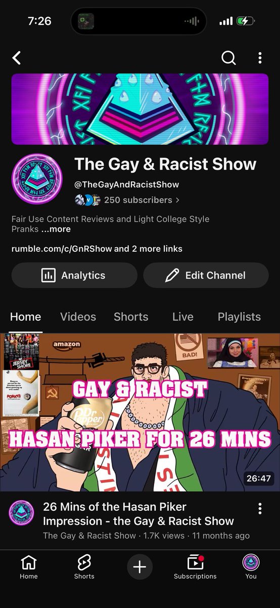 The Gay & Racist Show 🏳️‍🌈👻 tweet media
