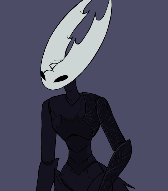 moth when she finally draws shit hi Hollow