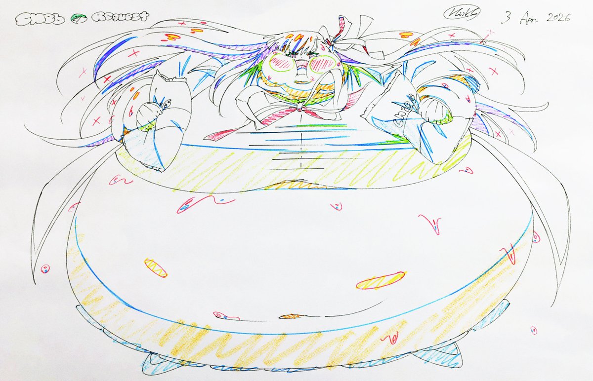 KiiKo @アニメ原画風skeb tweet media