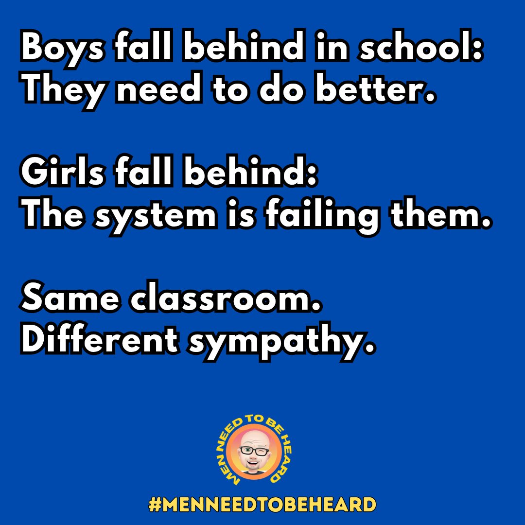 MenNeed2BeHeard's tweet image. How sad...

#men #menneedtobeheard #boys