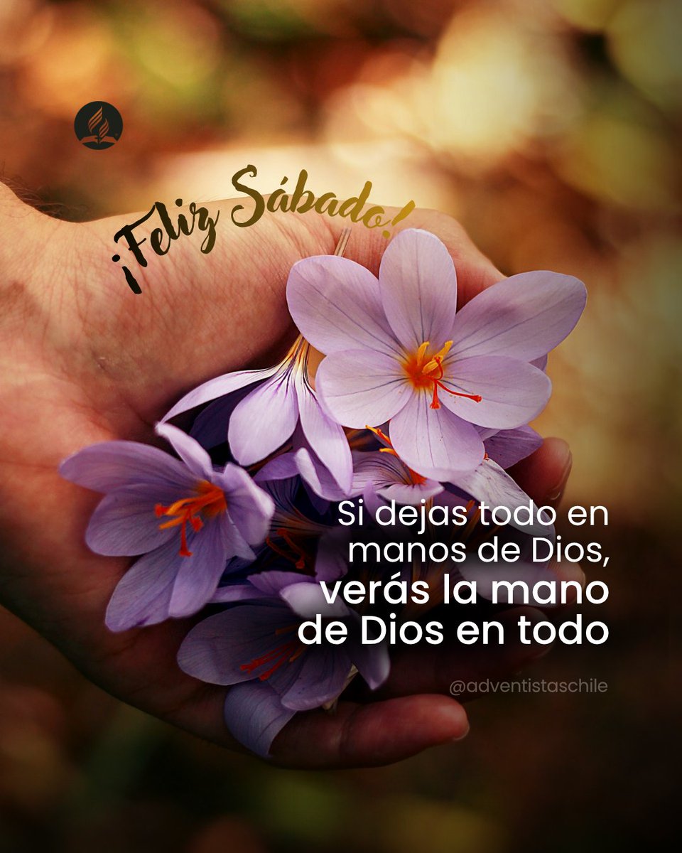 iasdchile's tweet image. 📖 “Encomienda a Jehová tu camino, y confía en Él; y Él hará” Sal 37:5
Cuando decides poner cada área de tu vida en manos de Dios, tus planes, tus cargas, incluso tus incertidumbres, empiezas a ver su guía aun en los detalles más pequeños 🙏
#FelizSábado
#sabado