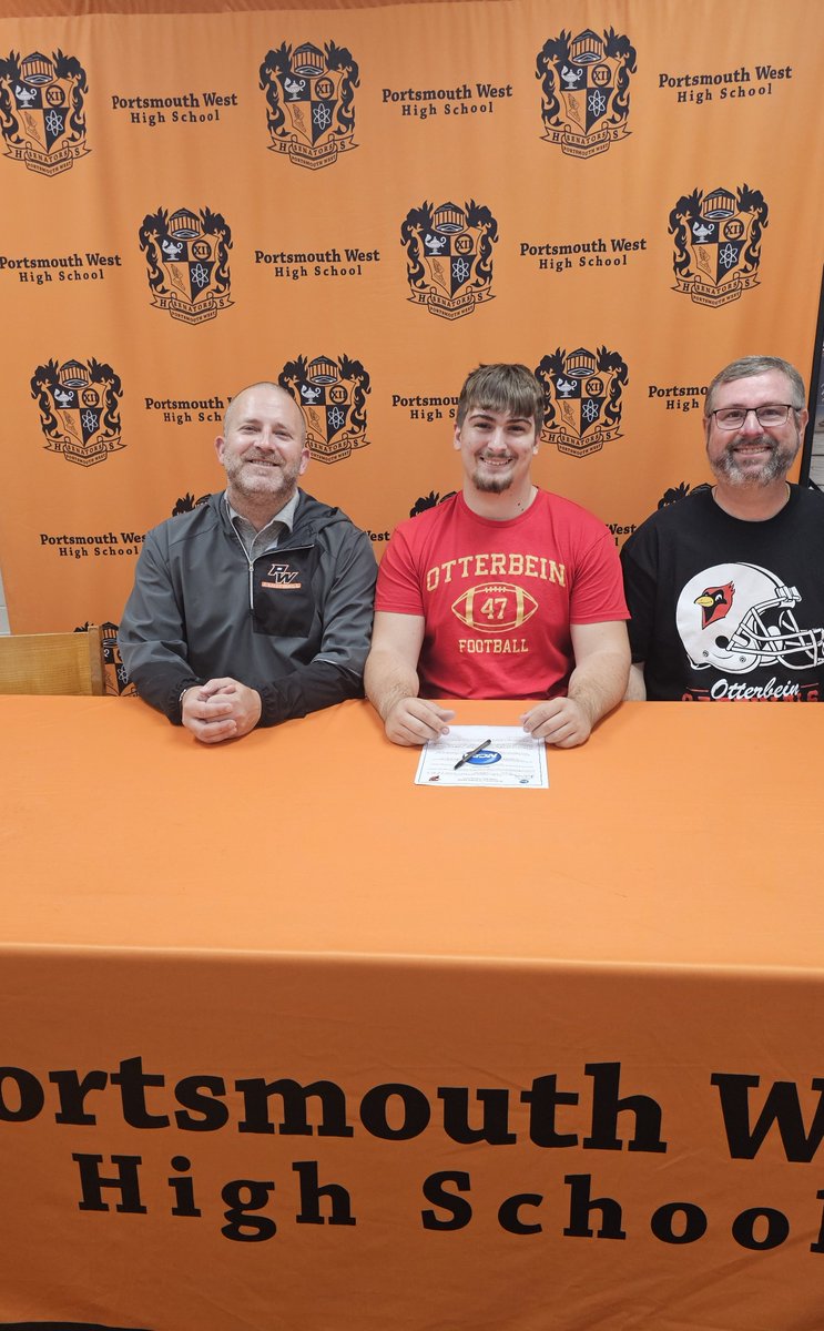 coach_wroten's tweet photo. My son Bo Wroten makes it official today signing to play football  at @Otterbein @Ott_Football excited and happy for his future. Thanks to @todd_gilliland and @SenatorsWest for all they have done for him, me, and his brother @LukasWroten. 

Go Cards! https://t.co/GtqMyED1ei